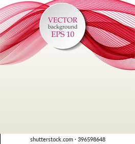 Abstract background with color waves