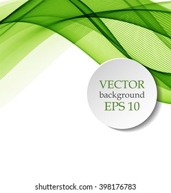Abstract background with color waves