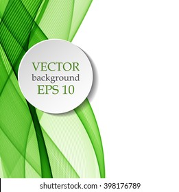 Abstract background with color waves