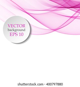 Abstract background with color waves