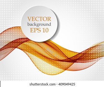 Abstract background with color waves