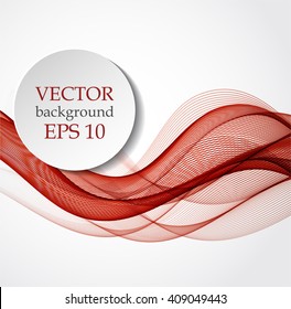 Abstract background with color waves