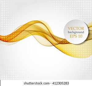 Abstract background with color waves