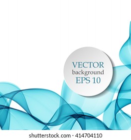 Abstract background with color waves