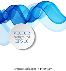 Abstract background with color waves