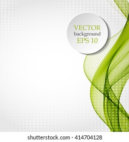 Abstract background with color waves