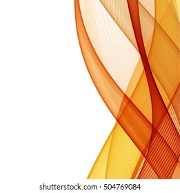 Abstract background with color waves