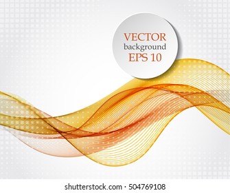 Abstract background with color waves