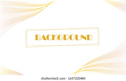 Abstract background with color waves. Vector illustration.