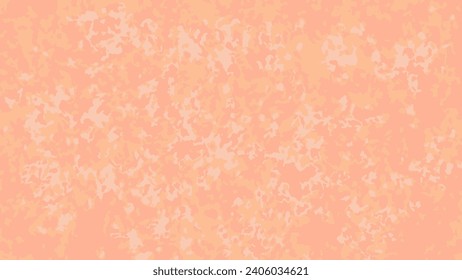Abstract background with color of year 2024 Peach. Brush strokes of paint. Smooth flow and blending of colors, splash of color. Oblique lines. For web design, banners, and backgrounds