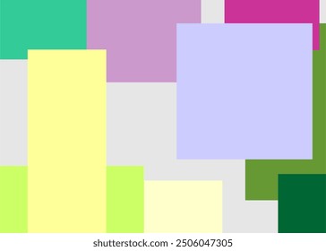 Abstract background with colored boxes