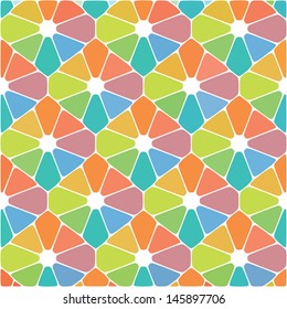Abstract background of colored cells. Vector illustration for your business artwork. 