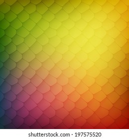 Abstract background of colored cells, vector illustration for your business artwork