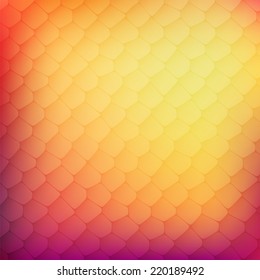 Abstract background of colored cells, vector illustration for your business artwork