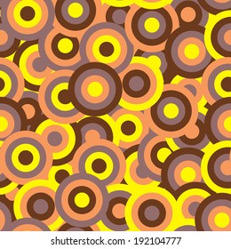 Abstract background with colored circles