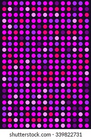 Abstract background with colored circles.