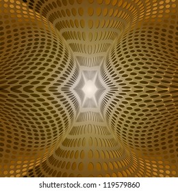 Abstract background of colored circles make waves vector illustrations.