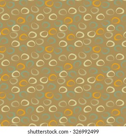 Abstract background with colored circles. Seamless pattern