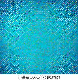 Abstract background with colored circles. Vector texture