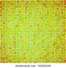 Abstract background with colored circles. Vector texture