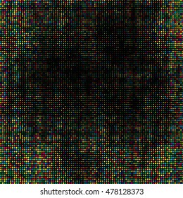 Abstract background. Colored dots.