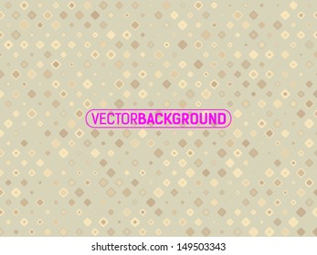 abstract background with colored dots and squares