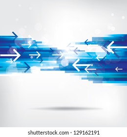 Abstract background with colored elements