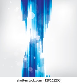 Abstract background with colored elements