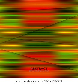 
Abstract background of colored flowing horizontal lines. Design element. Brochure Template