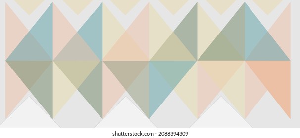 Abstract background with colored geometric shapes, texture of triangles. Template for a web screensaver in a modern style. 