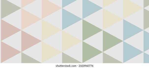 Abstract background with colored geometric shapes, texture of triangles. Template for a web screensaver in a modern style. 