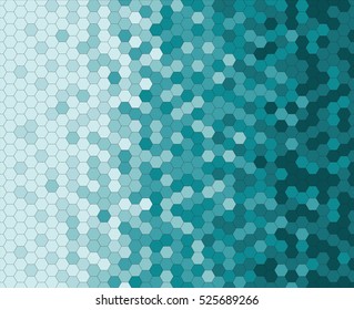 
abstract background with colored hexagons