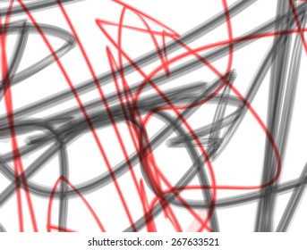 abstract background of colored lines curves