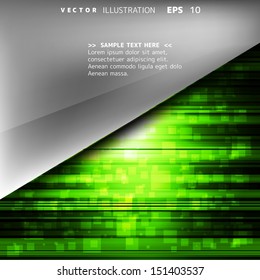 Abstract background with colored lines and geometric elements