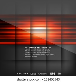 Abstract background with colored lines and geometric elements