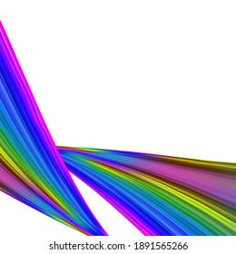 
Abstract background of colored lines geometric design element