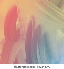 abstract background with colored oil stains; artistic texture with brushstrokes; Perfect expressionistic vector hand-drawn background