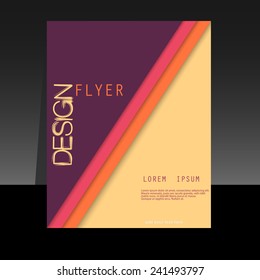 Abstract background of colored paper for brochures, flyers, books, albums, booklets, leaflets, posters, for design business cards, postcards, covers, advertising, magazine, vector