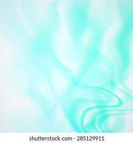 Abstract background of colored smoke in light blue colors