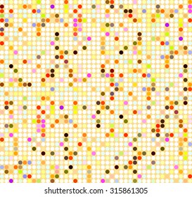 Abstract background with colored squares. Vector texture