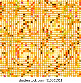 Abstract background with colored squares. Vector texture