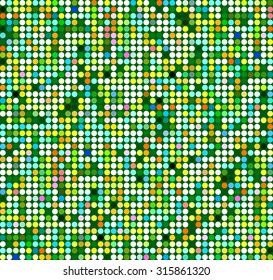 Abstract background with colored squares. Vector texture
