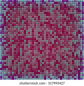Abstract background with colored squares. Vector texture
