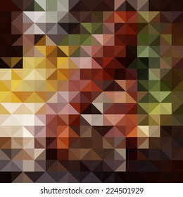 Abstract background of colored triangles