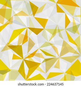Abstract background of colored triangles