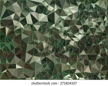 Abstract background of colored triangles.