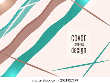 Abstract background with colored wavy lines. Vector illustration.