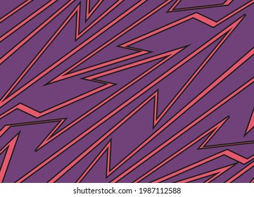 Fondo abstracto con un patrón de líneas de flecha coloridas