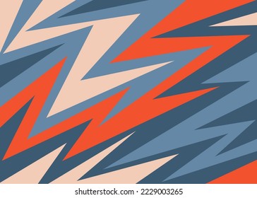 Abstract background with colorful arrow pattern. Abstract geometric wallpaper