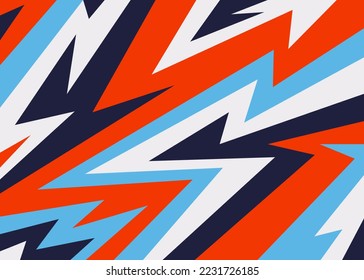 Fondo abstracto con un patrón de flecha colorido. Papel de pared geométrico abstracto